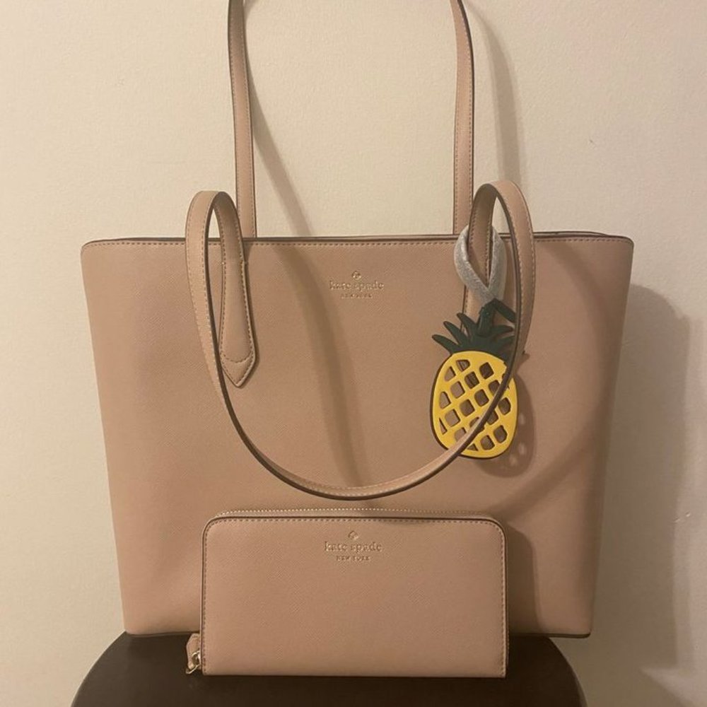 NWT Kate Spade Marlee Tote with Matching Wallet